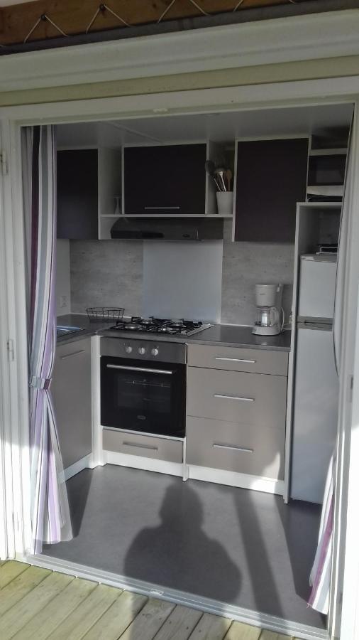 Mobile-Home 100M Plage Utah Mme Surget Sainte-Marie-du-Mont (Manche) Exterior foto